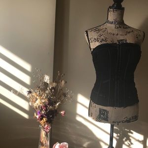 Bebe black corset